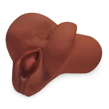 PDX PLUS - MASTURBATEUR DOUBLE MARRON CHOISISSEZ VOTRE PLAISIR-PDX PLUS+-sextoys-lingerie-bdsm-hygiène-sexshop