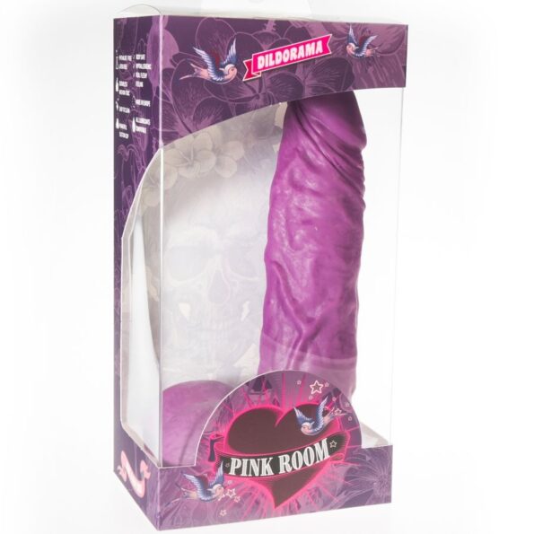 PINK ROOM - CHEMS GODE RÉALISTE VIOLET 20 CM-PINK ROOM-sextoys-lingerie-bdsm-hygiène-sexshop