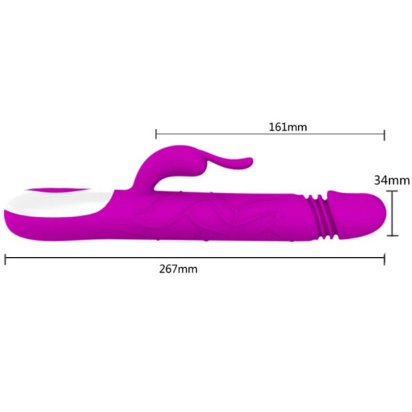 PRETTY LOVE - ADRIAN RECHARGEABLE MULTIFONCTION-PRETTY LOVE SMART-sextoys-lingerie-bdsm-hygiène-sexshop