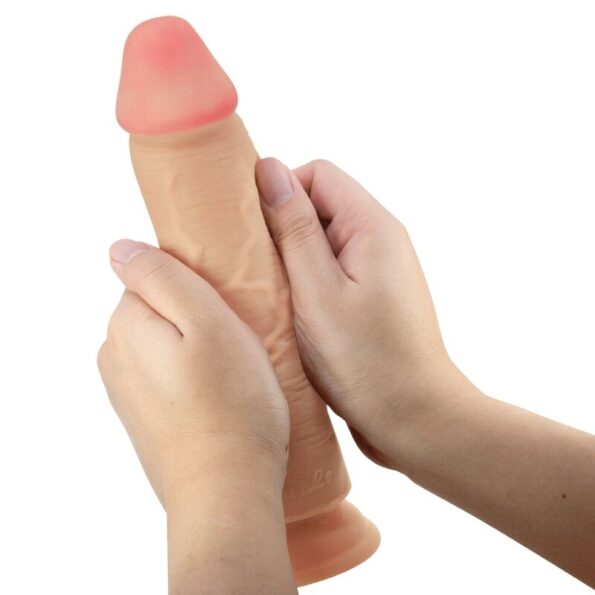 PRETTY LOVE - SÉRIE SLIDING SKIN GODE RÉALISTE AVEC VENTOUSE SLIDING SKIN FLESH 23