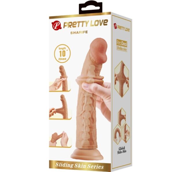 PRETTY LOVE - SHARIFE GODE RÉALISTE 25 CM CHAIR-PRETTY LOVE-sextoys-lingerie-bdsm-hygiène-sexshop