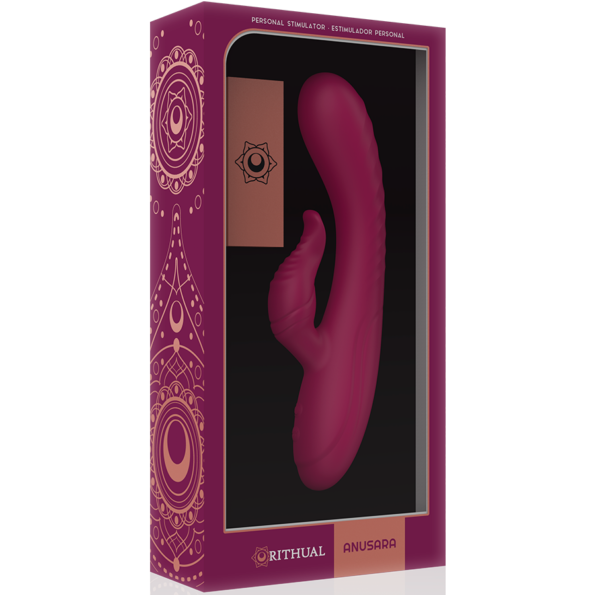 RITHUAL - ANUSARA DOUBLE MOTEUR RECHARGEABLE 2.0 ORCHIDÉE-RITHUAL-sextoys-lingerie-bdsm-hygiène-sexshop