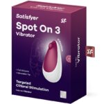 SATISFYER – SPOT ON 3 STIMULATEUR CLITORAL BAIES