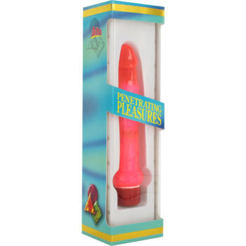 SEVEN CREATIONS - VIBRATEUR ANAL ROSE JELLY THIN-SEVEN CREATIONS-sextoys-lingerie-bdsm-hygiène-sexshop