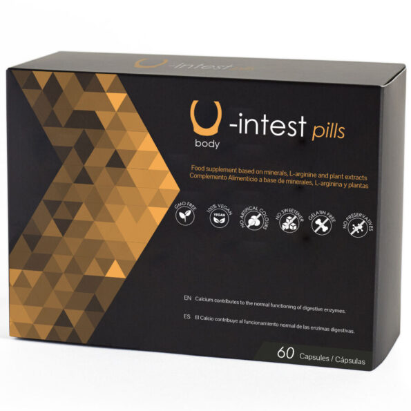 500 COSMETICS - CAPSULES U-INTEST POUR PRÉVENIR LES HÉMORROÏDES - 60 CAPSULES-500COSMETICS-sextoys-lingerie-bdsm-hygiène-sexshop