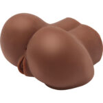ACT - MASTURBATEUR RÉALISTE BIG ASS AVEC VIBRATEUR MARRON-ACT-sextoys-lingerie-bdsm-hygiène-sexshop