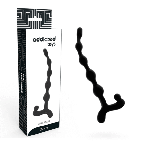 ADDICTED TOYS - BALLES ANAL 22 CM NOIR-ADDICTED TOYS-sextoys-lingerie-bdsm-hygiène-sexshop