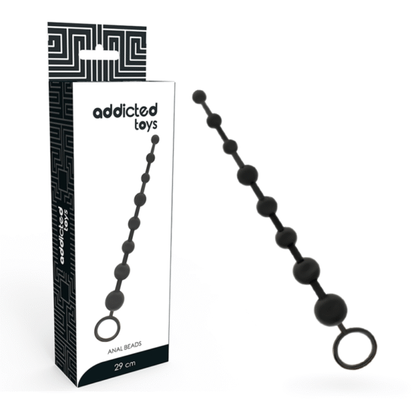 ADDICTED TOYS - BILLES ANAL 29 CM NOIR-ADDICTED TOYS-sextoys-lingerie-bdsm-hygiène-sexshop