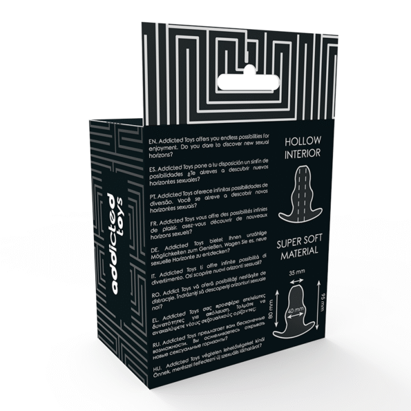 ADDICTED TOYS - DILATATEUR ANAL MOYEN 9.5 CM - TRANSPARENT-ADDICTED TOYS-sextoys-lingerie-bdsm-hygiène-sexshop