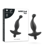 ADDICTED TOYS - MASSEUR ANAL AVEC VIBRATION NOIRE MODÈLE 1-ADDICTED TOYS-sextoys-lingerie-bdsm-hygiène-sexshop