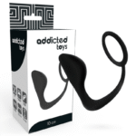 ADDICTED TOYS - PLUG ANAL AVEC ANNEAU PÉNIS NOIR-ADDICTED TOYS-sextoys-lingerie-bdsm-hygiène-sexshop