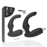 ADDICTED TOYS - VIBRATEUR PROSTATIQUE RECHARGEABLE MODÈLE 2 - NOIR-ADDICTED TOYS-sextoys-lingerie-bdsm-hygiène-sexshop