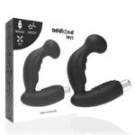 ADDICTED TOYS - VIBRATEUR PROSTATIQUE RECHARGEABLE MODÈLE 3 - NOIR-ADDICTED TOYS-sextoys-lingerie-bdsm-hygiène-sexshop