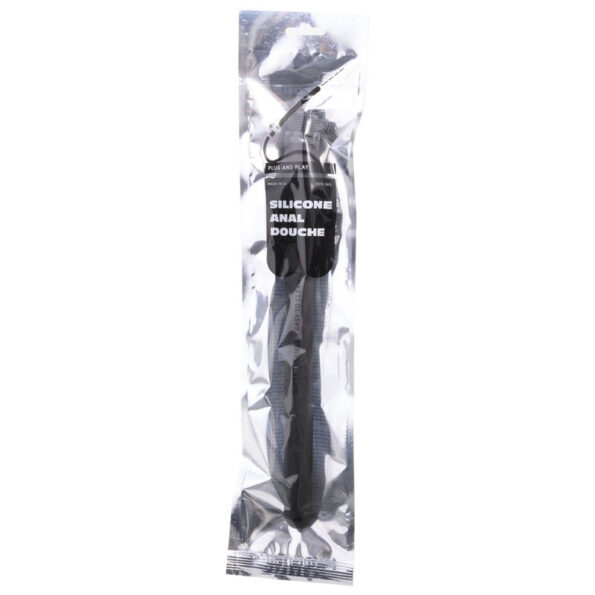 ALL BLACK - DOUCHE ANAL RIDÉE EN SILICONE 27 CM-ALL BLACK-sextoys-lingerie-bdsm-hygiène-sexshop
