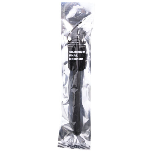 ALL BLACK - DOUCHE ANAL SILICONE SISTEMA STOPPER 27 CM-ALL BLACK-sextoys-lingerie-bdsm-hygiène-sexshop