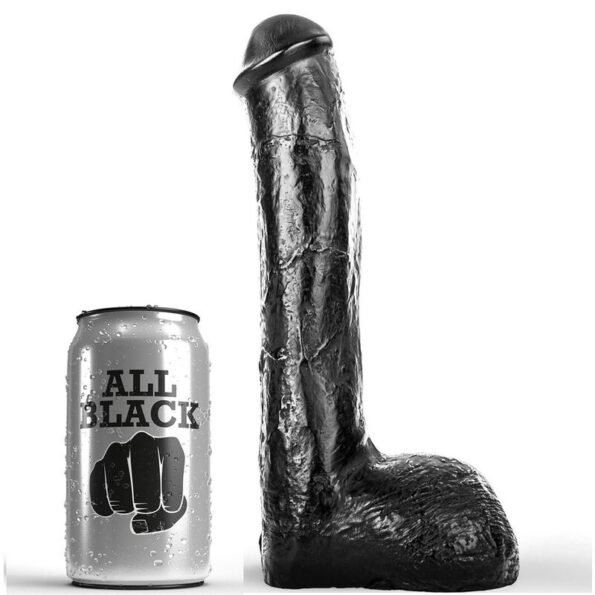 ALL BLACK - PENE ANAL RÉALISTE 23 CM-ALL BLACK-sextoys-lingerie-bdsm-hygiène-sexshop