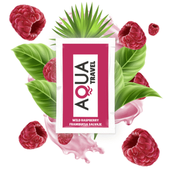 AQUA TRAVEL - LUBRIFIANT À BASE D'EAU SAVEUR FRAMBOISE SAUVAGE 6 ML-AQUA TRAVEL-sextoys-lingerie-bdsm-hygiène-sexshop