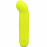 B SWISH - VIBRATEUR EN SILICONE RECHARGEABLE BCUTE CURVE INFINITE CLASSIC JAUNE-B SWISH-sextoys-lingerie-bdsm-hygiène-sexshop