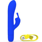 B SWISH - VIBRATEUR RECHARGEABLE CLASSIQUE BWILD BUNNY INFINITE SILICONE BLEU-B SWISH-sextoys-lingerie-bdsm-hygiène-sexshop