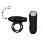 BAILE - ANNEAU DE TÉLÉCOMMANDE NOIR 20V-BAILE FOR HIM-sextoys-lingerie-bdsm-hygiène-sexshop