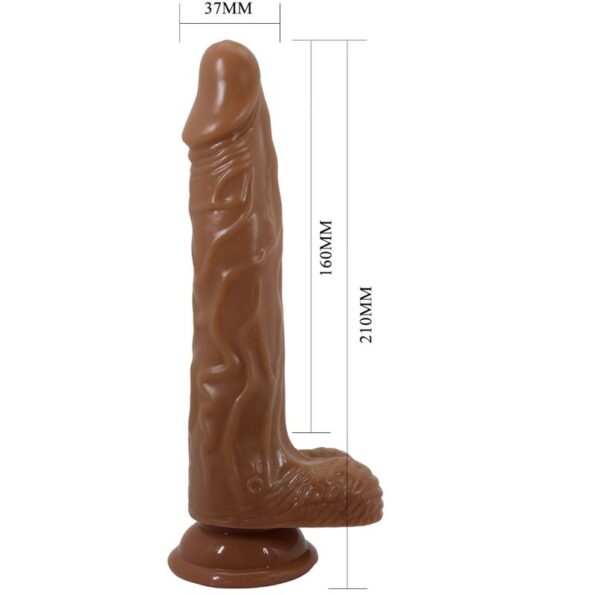 BAILE - BODACH VIBRATEUR RÉALISTE AVEC VENTOUSE TÉLÉCOMMANDE-BAILE DILDOS-sextoys-lingerie-bdsm-hygiène-sexshop