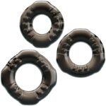 BAILE - COCK RINGS YVONNE ENSEMBLE 3 ANNEAUX PÉNIS-BAILE-sextoys-lingerie-bdsm-hygiène-sexshop