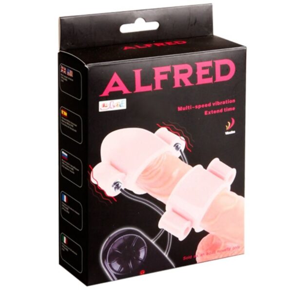 BAILE - COUVREVIBRATEUR  PÉNIS ALFRED AVEC CONTRÔLE-BAILE FOR HIM-sextoys-lingerie-bdsm-hygiène-sexshop