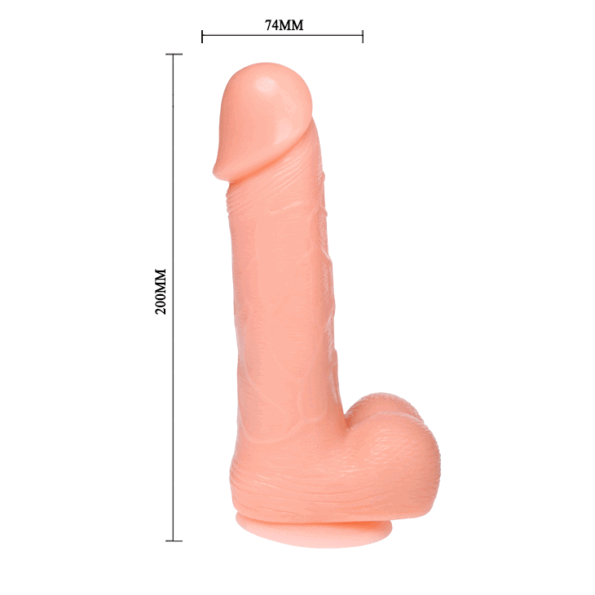 BAILE - GODE RÉALISTE DONG VIBRATION ET ROTATION 20 CM-BAILE-sextoys-lingerie-bdsm-hygiène-sexshop