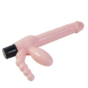 BAILE - HARNAIS SANS CORDE TPR AVEC VIBRATION ET STIMULATION ANAL 25.4 CM-BAILE-sextoys-lingerie-bdsm-hygiène-sexshop