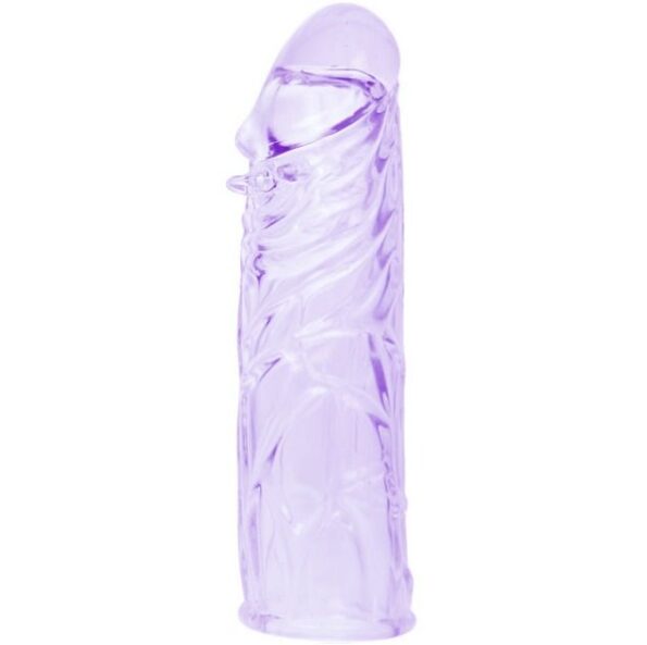 BAILE - HOUSSE LILAS POUR LE PÉNIS EN SILICONE ADAPTABLE 13 CM-BAILE FOR HIM-sextoys-lingerie-bdsm-hygiène-sexshop