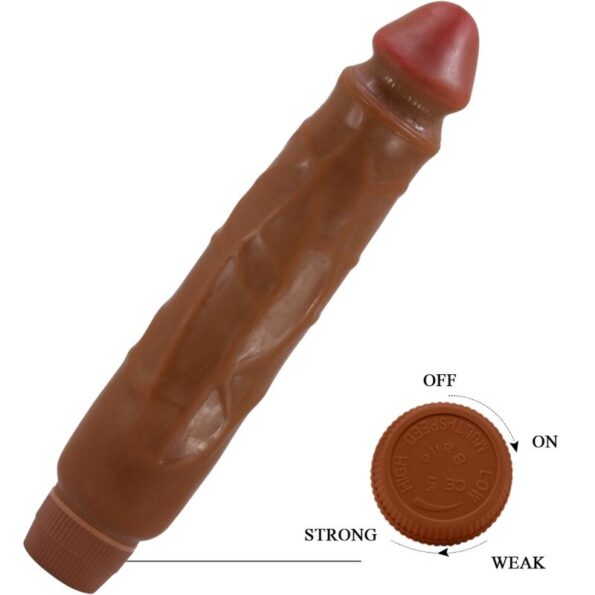 BAILE - JACK VIBRATEUR RÉALISTE 26 CM MULÂTRE-BAILE-sextoys-lingerie-bdsm-hygiène-sexshop