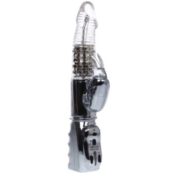 BAILE - ROTATEUR TRANSPARENT MISSILE AMOUR 26.5 CM-BAILE ROTATIONS-sextoys-lingerie-bdsm-hygiène-sexshop
