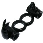 BAILE - SWEET RING DOUBLE ANNEAU AVEC DOUBLE LAPIN-BAILE FOR HIM-sextoys-lingerie-bdsm-hygiène-sexshop