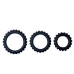 BAILE - TITAN SET 3 PCS COCK RING NOIR 2.8 + 2.4 + 1.9 CM-BAILE FOR HIM-sextoys-lingerie-bdsm-hygiène-sexshop