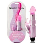 BAILE - VIBRATEUR AVEC STIMULATEUR ROSE RÉGLABLE-BAILE VIBRATORS-sextoys-lingerie-bdsm-hygiène-sexshop