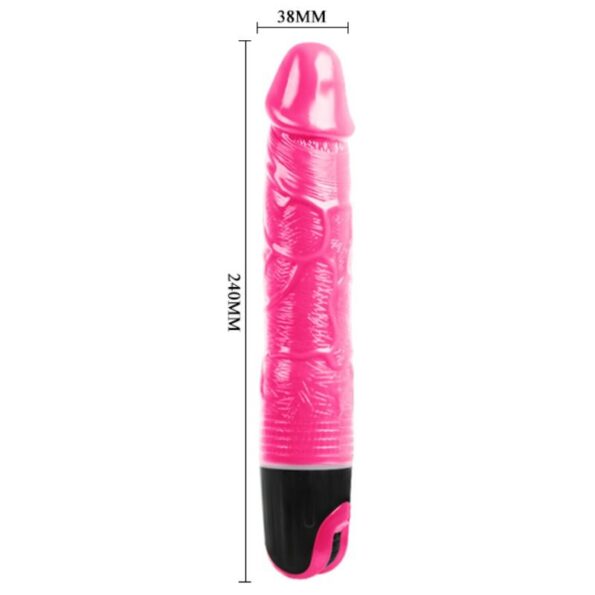BAILE - VIBRATEUR MULTIVITESSES ROSE-BAILE-sextoys-lingerie-bdsm-hygiène-sexshop