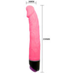 BAILE – VIBRATEUR RÉALISTE ADOUR CLUB 23 CM ROSE