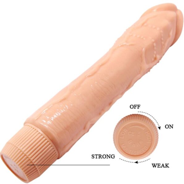 BAILE - VIBRATEUR RÉALISTE DYBBUK 24 CM CHAIR-BAILE-sextoys-lingerie-bdsm-hygiène-sexshop