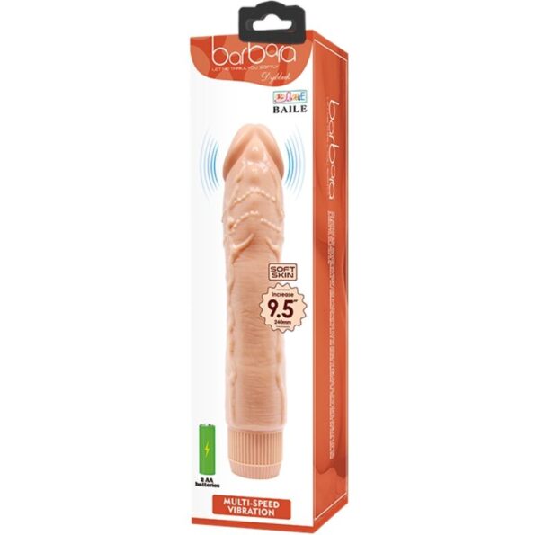 BAILE - VIBRATEUR RÉALISTE DYBBUK 24 CM CHAIR-BAILE-sextoys-lingerie-bdsm-hygiène-sexshop