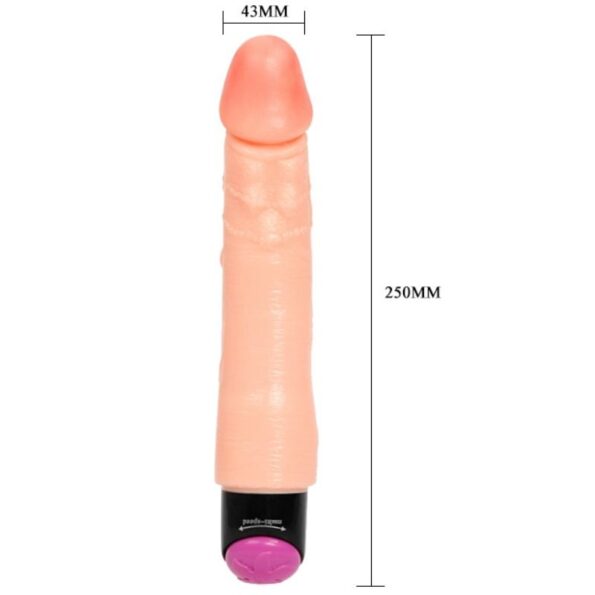BAILE - VIBRATEUR RÉALISTE FLEXIBLE 25 CM-BAILE VIBRATORS-sextoys-lingerie-bdsm-hygiène-sexshop
