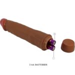BAILE – VIBRATEUR RÉALISTE NAIN 21 CM MULÂTRE