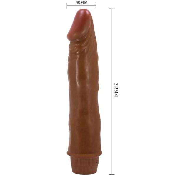 BAILE - VIBRATEUR RÉALISTE NAIN 21 CM MULÂTRE-BAILE-sextoys-lingerie-bdsm-hygiène-sexshop