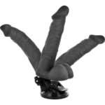 BASECOCK – VIBRATEUR ARTICULABLE TÉLÉCOMMANDE NOIR 20 CM -O- 4.5 CM