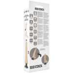 BASECOCK – VIBRATEUR RÉALISTE 2-1 NATUREL 18.5 CM -O- 4 CM