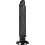BASECOCK – VIBRATEUR RÉALISTE 2-1 NOIR 20 CM -O- 4 CM