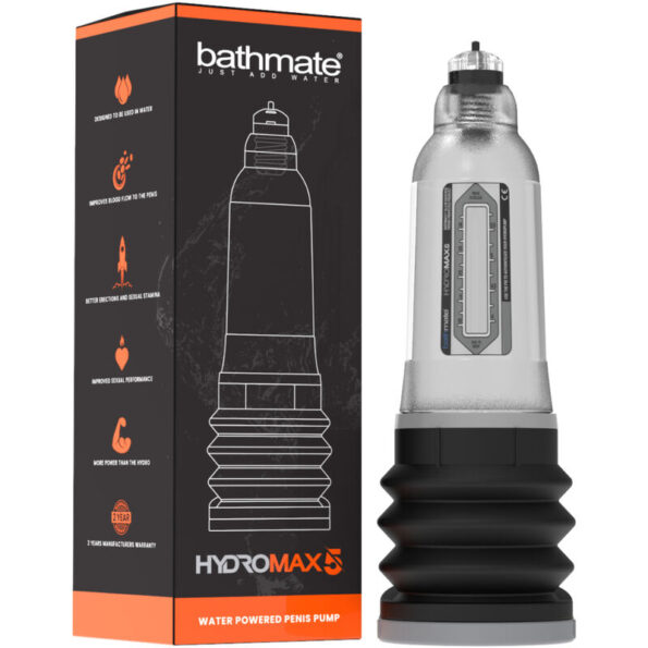BATHMATE - HYDROMAX 5 TRANSPARENT-BATHMATE-sextoys-lingerie-bdsm-hygiène-sexshop