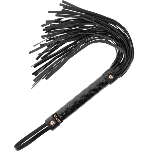 BEGME - BLACK EDITION FLOGGER EN CUIR VEGAN-BEGME BLACK EDITION-sextoys-lingerie-bdsm-hygiène-sexshop