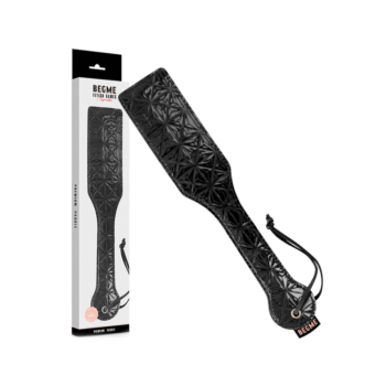 BEGME - PADDLE EN CUIR VÉGÉTALIEN ÉDITION NOIRE-BEGME BLACK EDITION-sextoys-lingerie-bdsm-hygiène-sexshop