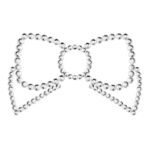 BIJOUX - CACHE MÉTON MIMI BOW ARGENT-BIJOUX JEWELRY-sextoys-lingerie-bdsm-hygiène-sexshop