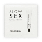 BIJOUX - SLOW SEX BAUME POUR SEXE ORAL MONODOSE-BIJOUX SLOW SEX-sextoys-lingerie-bdsm-hygiène-sexshop